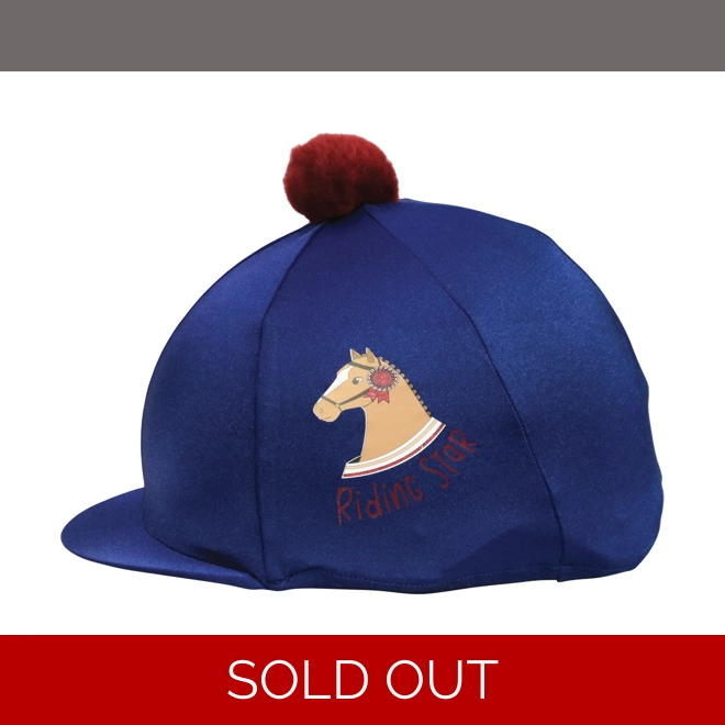 product Image for Riding Star Collection Hat Cover by Little Rider - Navy - One Size